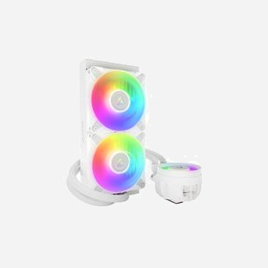 ARCTIC Liquid Freezer III 240 A-RGB - Refroidisseur liquide AIO 2x120mm - Compatible Intel LGA1851/1700 & AMD AM5/AM4 - Radiateur 277mm Blanc - Miniature 2