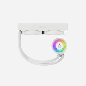 ARCTIC Liquid Freezer III 240 A-RGB - Refroidisseur liquide AIO 2x120mm - Compatible Intel LGA1851/1700 & AMD AM5/AM4 - Radiateur 277mm Blanc - Miniature 3