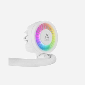 ARCTIC Liquid Freezer III 240 A-RGB - Refroidisseur liquide AIO 2x120mm - Compatible Intel LGA1851/1700 & AMD AM5/AM4 - Radiateur 277mm Blanc - Miniature 4