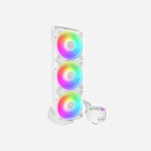 ARCTIC Liquid Freezer III 420 A-RGB - Refroidisseur liquide tout-en-un - Socket Intel LGA1851/1700 & AMD AM4/AM5 - 3x140mm - 1900 RPM - Blanc - Miniature 2