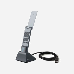 TP-Link Archer TX20UH Adaptateur USB Wi-Fi 6 Bi-bande AX1800, Débit 1201 Mbps, USB 3.0, Standards IEEE 802.11ax/ac/n/g/b/a, Sécurité WPA3, Compatible Windows 10/11 - Miniature 1