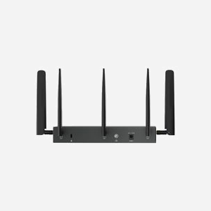 TP-Link Omada ER706W-4G Routeur WiFi 6 Bi-bande 2.4/5GHz 2402Mbps Gigabit Ethernet WAN/LAN 4G LTE-TDD/FDD NanoSIM, 5 antennes externes - Miniature 4