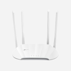 TP-Link TL-WA1801 Point d'accès WiFi 6 AX1800 Dual Band (2.4GHz 574Mbps, 5GHz 1201Mbps) PoE, 1x RJ45, WPA3, 4 antennes externes - Miniature 1