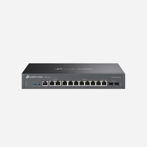 Routeur TP-Link Omada ER7412-M2, 2.5 Gigabit Ethernet, Gigabit Ethernet, 2x SFP, USB 3G/4G, 7 ports RJ45, VPN 80 tunnels, Mémoire 1024MB DDR4 - Miniature 1