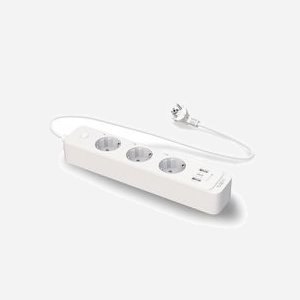 TP-Link Tapo P300 Multiprise Connectée 3 Prises Type F 2300W + 3 Ports USB-A/USB-C, WiFi 802.11n/Bluetooth, Contrôle Android/iOS/Alexa, 1.5m - Miniature 2