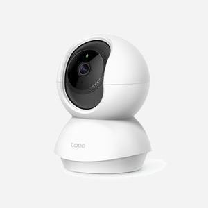 TP-Link Tapo TC70 Caméra IP Intérieure Sans Fil 1080p, CMOS, Pan/Tilt 360°/114°, Vision Nocturne, MicroSD 128Go, Fixe 4mm, H.264 - Miniature 1