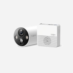 TP-Link Tapo C420S1 : Caméra CCTV Int/Ext Sans Fil 2560x1440, VGA 1/3", IR 15m, H.264, WiFi, Audio 2-voies, Détection Mouvement, Batterie Incluse