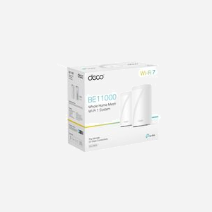 TP-Link Deco BE65 (2-Pack) Système Mesh Tri-bande Wi-Fi 7 (802.11be) 11000 Mbps, 4 antennes internes, Ports Ethernet, Compatible Amazon Alexa & Google Assistant - Miniature 4