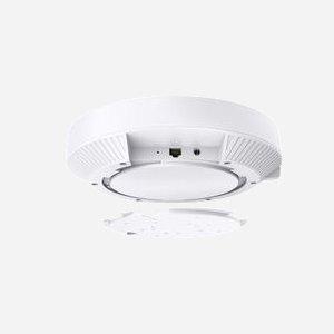 TP-Link Omada EAP690E HD Point d'accès Wi-Fi 6E AXE11000 Tri-bande 2.4/5/6 GHz, MU-MIMO 4x4, Port Ethernet 10Gbps PoE+, WPA3, Blanc - Miniature 4