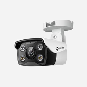 TP-Link VIGI C340 Caméra IP Extérieure 4MP 2560x1440 CMOS 1/3" Objectif 2.8mm IR 30m IP66 PoE/DC Montage Plafond/Mur/Poteau - Miniature 1