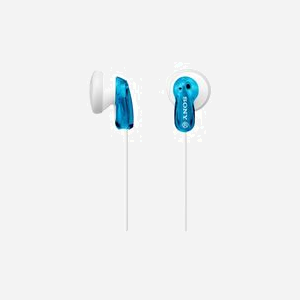 Sony Écouteurs intra-auriculaires MDR-E9LP Bleu/Blanc, diaphragme 13.5mm, impédance 16 Ohm, sensibilité 104dB, câble 1.2m, connecteur 3.5mm, 18-22000Hz - Miniature 2