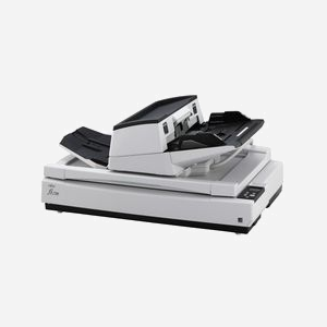 Ricoh fi-7700S Scanner A3 ADF/à Plat 600 DPI - 75 ppm A4 Couleur/N&B - Chargeur 300 feuilles - PaperStream IP/Capture - USB 3.2 - Jusqu'à 30000 pages/jour - Miniature 1