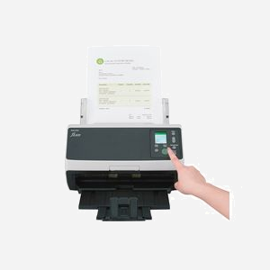Ricoh fi-8170 Scanner ADF/Manuel A4 600DPI Dual CIS 70ppm Recto-Verso USB 3.2 Gen 1 Ethernet, Compatible TWAIN/ISIS, 20-465 g/m² - Miniature 4