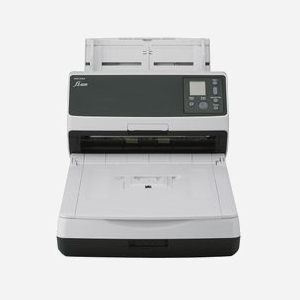 Ricoh fi-8290 Scanner ADF/Manuel 600 DPI A4, Dual CIS/CCD, 90 ppm, USB 3.2, Ethernet, Formats JPEG, PDF, TWAIN/ISIS, Détection Pages Blanches