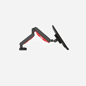 iiyama Support Bureau Écran Plat 17-30" (43.2-76.2cm) Noir/Rouge, Montage Pince, VESA 75/100, Charge 9kg, Inclinaison -85°/+15°, USB Hub, DSG3001C-R1 - Miniature 4
