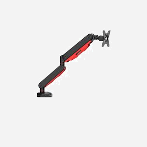 iiyama Support Bureau Écran Plat 17-30" (43.2-76.2cm) Noir/Rouge, Montage Pince, VESA 75/100, Charge 9kg, Inclinaison -85°/+15°, USB Hub, DSG3001C-R1 - Miniature 5