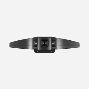 iiyama UC-CAM180UM-1 Caméra Vidéo-Conférence 4K Ultra HD 12MP FOV 180° 30ips USB-C Microphone 4m, dimensions 144x26x73mm, Noir