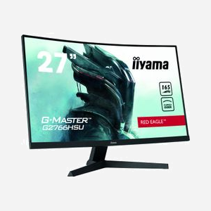 iiyama G-MASTER G2766HSU-B1 Écran LED 27" FHD 165Hz 1ms VA Incurvé 1500R 1920x1080 FreeSync Premium HDMI/DP Black Tuner USB