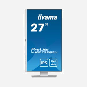 Iiyama ProLite XUB2792QSU-W5 - Écran 27" Wide Quad HD (2560x1440) LED IPS, 5ms, 75Hz, FreeSync, Hub USB, Blanc - Miniature 2