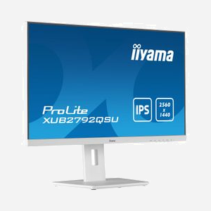 Iiyama ProLite XUB2792QSU-W5 - Écran 27" Wide Quad HD (2560x1440) LED IPS, 5ms, 75Hz, FreeSync, Hub USB, Blanc - Miniature 4