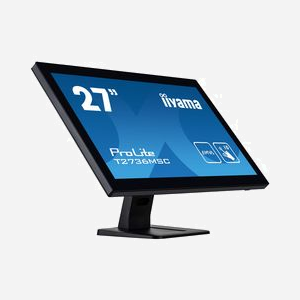iiyama ProLite T2752MSC-B1 - Écran tactile 27" Full HD LED IPS 1920x1080, 5ms, 178°/178°, Hub USB 3.2 Gen 1, Haut-parleurs, VESA, Noir - Miniature 1