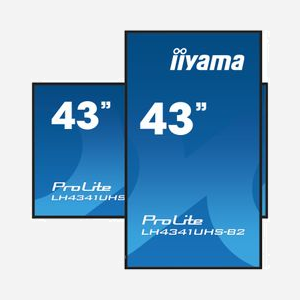 Iiyama LH4341UHS-B2 Écran Professionnel 42.5" LCD 4K Ultra HD 500cd/m² IPS 8ms Android 8.0 Ports HDMI/DVI/USB VESA 600x400 18/7 - Miniature 4