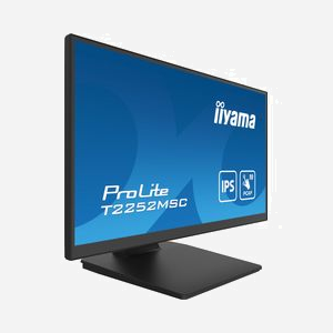 iiyama ProLite T2252MSC-B2AG : Écran LCD Tactile 21.5" Full HD (1920x1080) IPS, Temps de Réponse 5ms, Hub USB 2.0/3.2, VESA 100x100, Noir - Miniature 3
