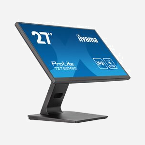 iiyama ProLite T2752MSC-B1AG : Écran Tactile 27" Full HD IPS LED, 1920x1080, 5ms, 400cd/m², HDMI/DisplayPort, USB 3.2 Gen 1, Haut-Parleurs, VESA - Miniature 2
