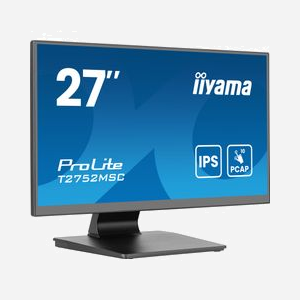iiyama ProLite T2752MSC-B1AG : Écran Tactile 27" Full HD IPS LED, 1920x1080, 5ms, 400cd/m², HDMI/DisplayPort, USB 3.2 Gen 1, Haut-Parleurs, VESA - Miniature 3
