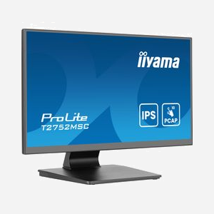iiyama ProLite T2752MSC-B1AG : Écran Tactile 27" Full HD IPS LED, 1920x1080, 5ms, 400cd/m², HDMI/DisplayPort, USB 3.2 Gen 1, Haut-Parleurs, VESA - Miniature 4