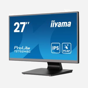 iiyama ProLite T2752MSC-B1AG : Écran Tactile 27" Full HD IPS LED, 1920x1080, 5ms, 400cd/m², HDMI/DisplayPort, USB 3.2 Gen 1, Haut-Parleurs, VESA - Miniature 5