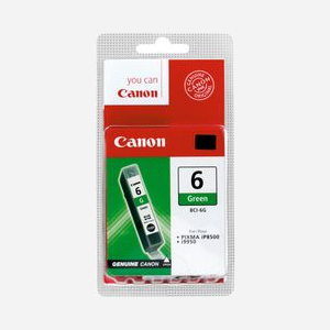 Canon BCI-6G Cartouche d'Encre Verte Pigmentée Originale, 9473A002, 2300 pages, Jet d'encre, Compatibilité i9900, PIXMA iP8500, 40g