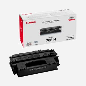 Canon 708H Cartouche Toner Noir Original (0917B002) - 6000 pages ISO 19752 - Impression Laser - Compatible LBP-3300/3360