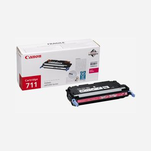 Canon Cartouche Toner Original Magenta 1658B002 (711) - 6000 pages - Impression Laser - Compatible LBP 5300/5360/MF 9220CDN - Miniature 1