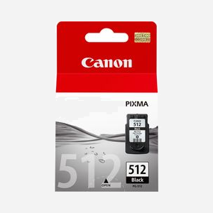 Canon PG-512 Cartouche d'Encre Noire Pigmentée, 15ml, Rendement 401 pages A4 (ISO/IEC 24711), Jet d'Encre, Compatible Pixma MP240/MP252/MP260/MP480