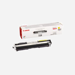 Cartouche de Toner Jaune Original Canon 729 (4367B002) - Rendement 1000 pages ISO 19798 - Technologie Laser - Compatible i-SENSYS LBP 7010C/7018C - Miniature 2