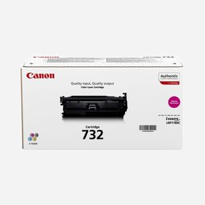 Canon 732M Cartouche Toner Original Magenta (6261B002) - Rendement 6400 Pages (ISO/IEC 19798) - Technologie Laser - i-SENSYS LBP7780Cx