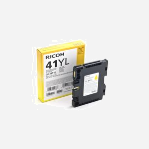 Cartouche d'encre Jaune Originale Ricoh 405768 - Pigmentée Jet d'encre - Compatibilité Aficio SG 2100N, SG 3110DN, SG 7100DN