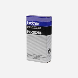 Brother PC-202RF - Bobine Télécopie 420 pages (x2) - Transfert Thermique - Compatibilité FAX-1010/1020/1030 Series - 50x120x225mm - Miniature 3