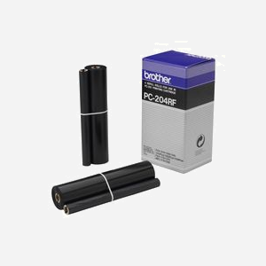 Brother PC-204RF - Bobine Fax Transfert Thermique Noir, 420 pages, Pack de 4, Compatibilité MFC/IntelliFax - Dimensions 90x148x230mm - Miniature 2