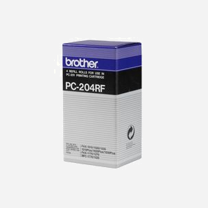 Brother PC-204RF - Bobine Fax Transfert Thermique Noir, 420 pages, Pack de 4, Compatibilité MFC/IntelliFax - Dimensions 90x148x230mm - Miniature 3