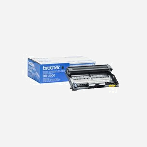 Brother DR-2000 Tambour Original Laser Noir, 12000 pages, Compatibilité DCP-7010/HL-2040/MFC-7420, Dimensions 207x110x355mm