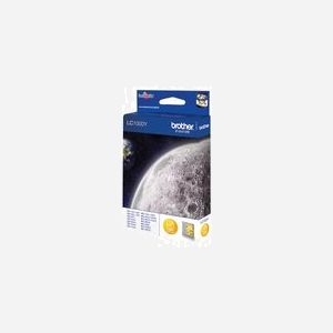 Brother LC1000Y Cartouche d'encre originale Jaune, Rendement 400 pages, Compatible MFC-885CW/FAX-1460/MFC-660CN, Dimensions 22x140x96 mm - Miniature 2