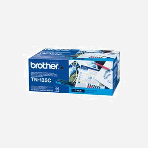 Brother TN-135C Cartouche Toner Originale Cyan Haut Rendement, 4000 pages, Laser, pour DCP-9040CN, HL-4040CN, HL-4050CDN, MFC-9450CDN et autres. - Miniature 2