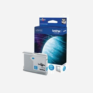 Brother LC970C Cartouche d'encre originale Cyan, 300 pages, pour DCP-135C, DCP-150C, MFC-235C, MFC-260C, dimensions 21x95x140mm, Philippines - Miniature 1