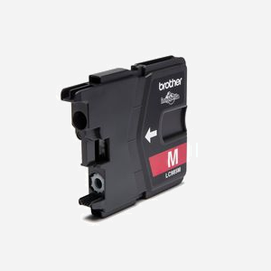 Brother LC985M Cartouche d'encre originale Magenta, rendement 260 pages, compatible DCP-J515W, DCPJ125, DCPJ140W, DCPJ315W, MFCJ265W, MFCJ410, MFCJ415W - Miniature 2