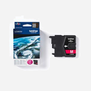 Brother LC985M Cartouche d'encre originale Magenta, rendement 260 pages, compatible DCP-J515W, DCPJ125, DCPJ140W, DCPJ315W, MFCJ265W, MFCJ410, MFCJ415W - Miniature 3