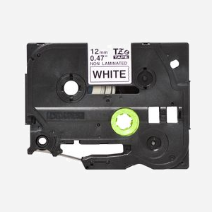 Brother Ruban Étiquettes TZE-N231 Noir sur Blanc 12mm x 8m TZ Non Laminé Transfert Thermique Compatible PT-Series - Miniature 2
