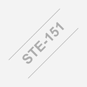 Brother STE-151 Ruban Pochoir 24mm x 3m Transfert Thermique Noir Compatible PT-2430PC, PT-2730VP, PT-3600, PT-7600VP, PT-9700PC, PT-9800PCN - Miniature 1