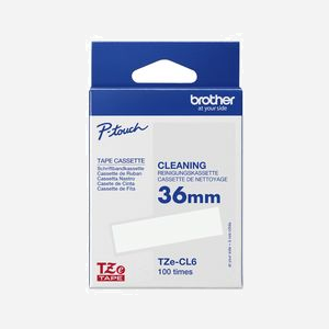 Brother TZE-CL6 Cassette Nettoyage Tête d'Impression 36mm, 100 cycles, Transfert Thermique, Compatibilité P-touch 9200pc/9300pc/9500pc/9700pc/9800pc - Miniature 3